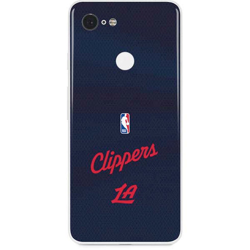 NBA LA Clippers Jersey Google Pixel 3 Skin
